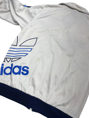 White Adidas Tracksuit Jacket Women's Large