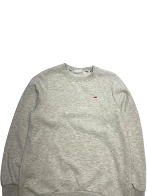 Grey FILA Sweatshirt Men's XS