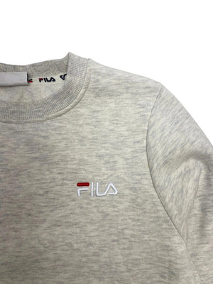 Grey FILA Sweatshirt Men's XS