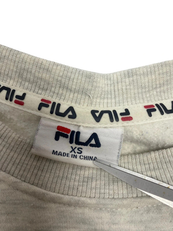 Grey FILA Sweatshirt Men's XS