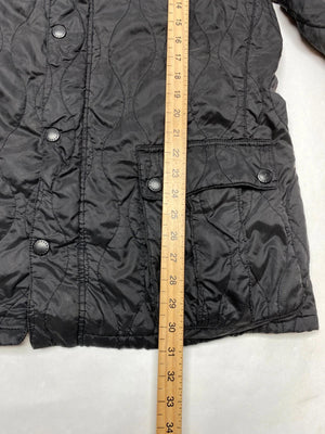 Barbour International Black Quilted Jacket (Men’s XXL)