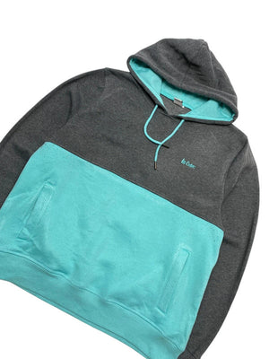 Grey-Mint Lee Cooper Hoodie Women's XXL
