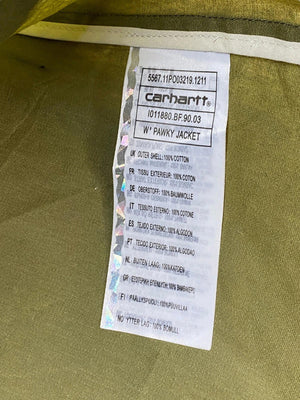 Khaki Carhartt W' Pakwy Jacket Men's Small