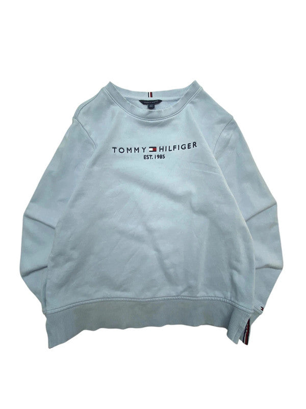 Light Blue Tommy Hilfiger Sweatshirt Men's Small