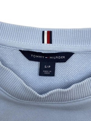 Light Blue Tommy Hilfiger Sweatshirt Men's Small