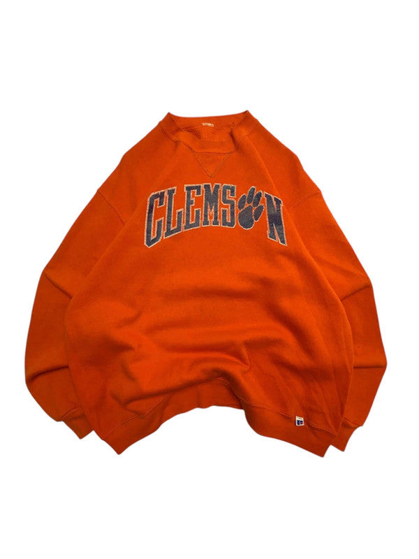 Orange Russell Athletic Sweatshirt Men's Medium