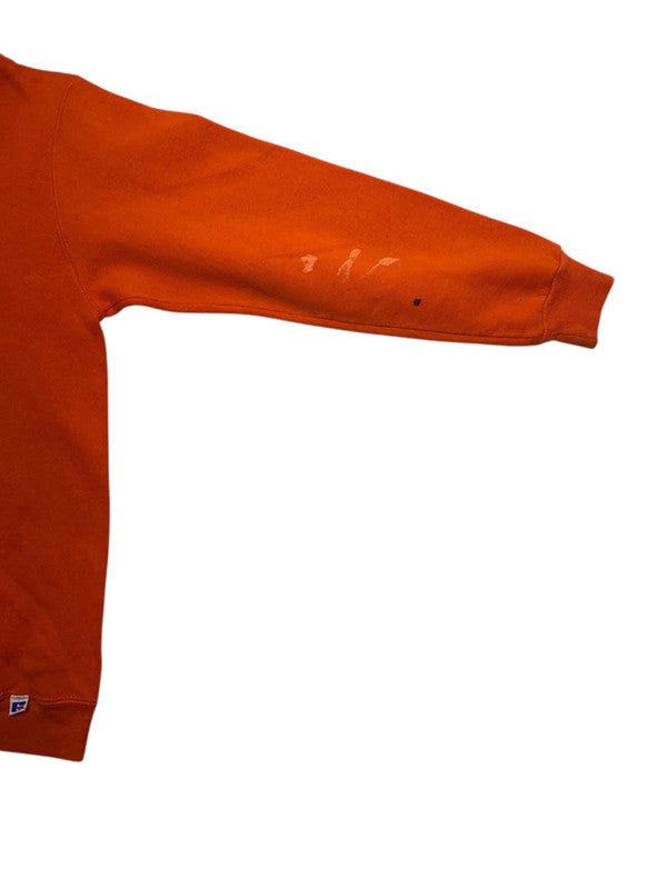 Orange Russell Athletic Sweatshirt Men's Medium