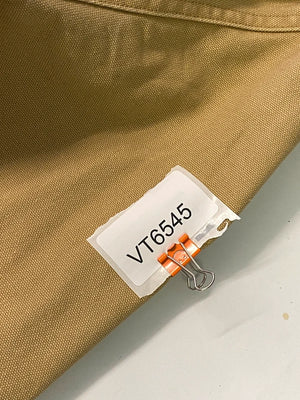 Glassons Tan Cotton Jacket with Corduroy Collar – Size XS