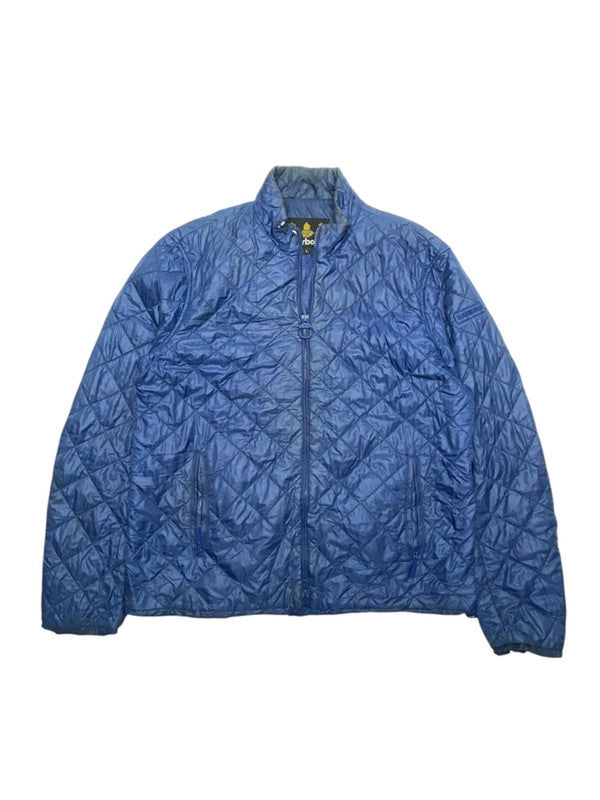 Blue Barbour Quilted Jacket Men's Large