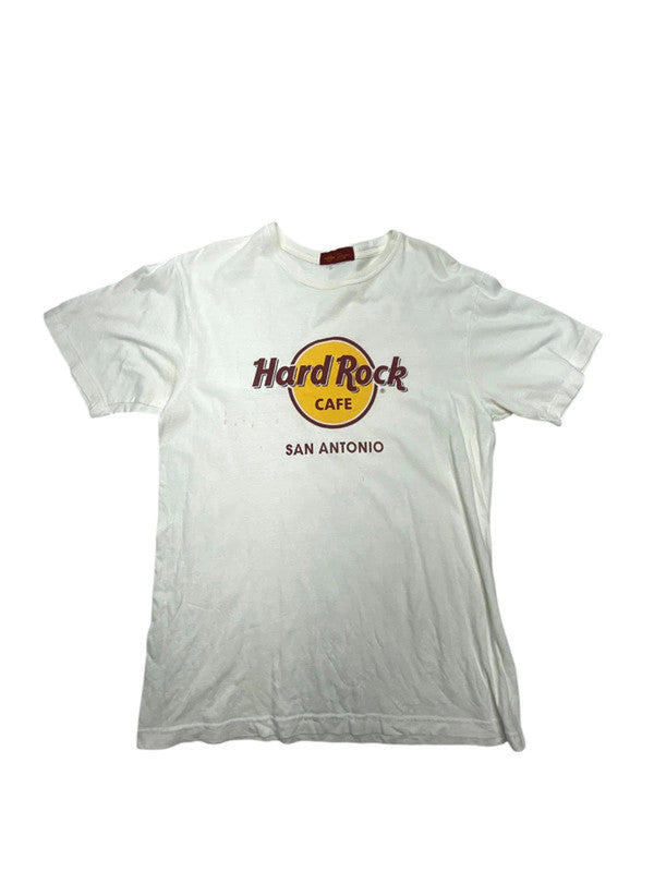 White Hard Rock Cafe T-shirt Men's Small