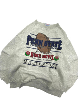 Grey CS Print Sweatshirt Men's Large