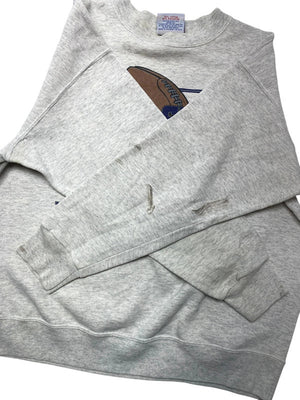 Grey CS Print Sweatshirt Men's Large