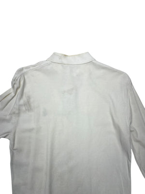 White Ralph Lauren Long-sleeved Polo-shirt Men's XS