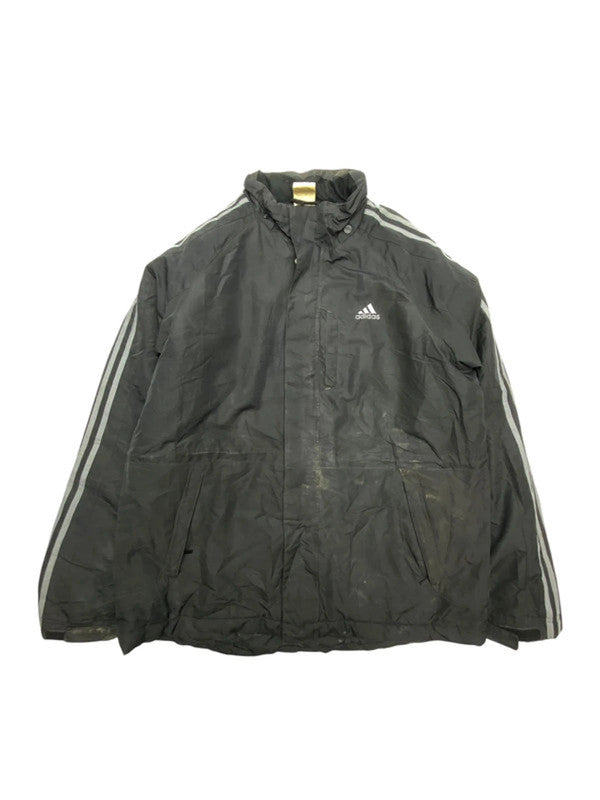 00s Black Adidas Padded Jacket Men's XL