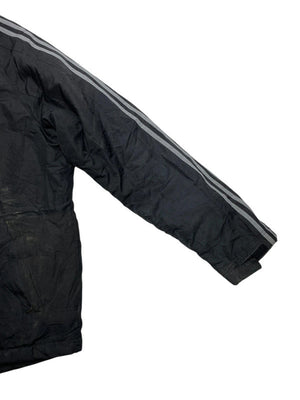 00s Black Adidas Padded Jacket Men's XL