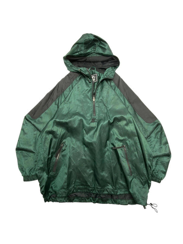 Dark Green Starter Half-zip Pullover Men's XL