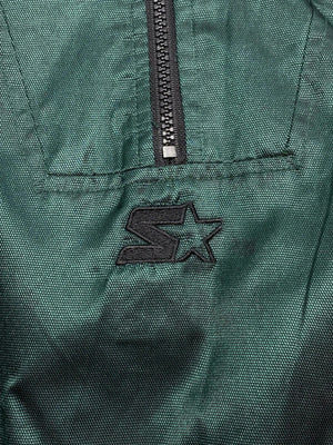 Dark Green Starter Half-zip Pullover Men's XL