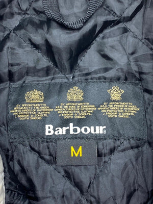 Cream Barbour International Quitted Jacket Women's Medium