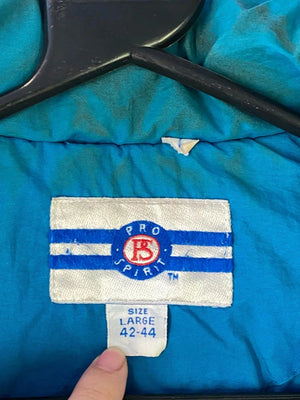 Vintage Pro Spirit Colourblock Puffer Jacket – Size L (42–44)