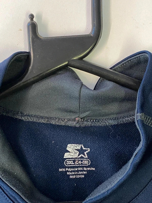 Starter Navy Blue Long Sleeve Performance Top – Size 3XL