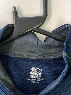 Starter Navy Blue Long Sleeve Performance Top – Size 3XL