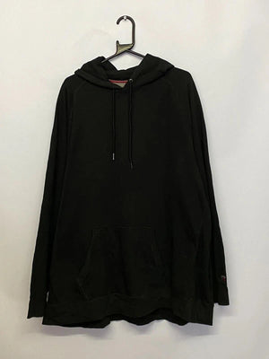 Russell Athletic Premium Fleece Hoodie – Black – Size 3XL – Oversized Fit