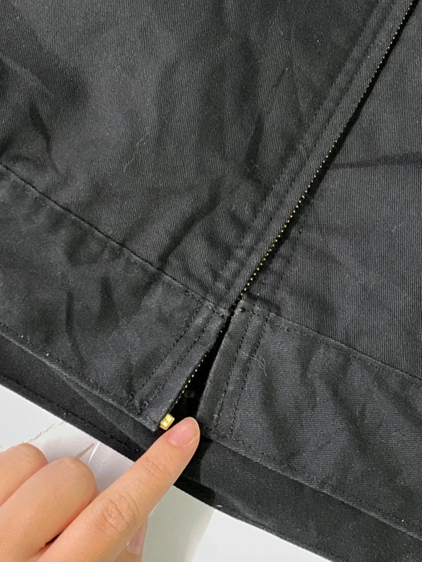 Dickies Black Work Jacket – Quilted Lining – Size 2XL – Utility Coat