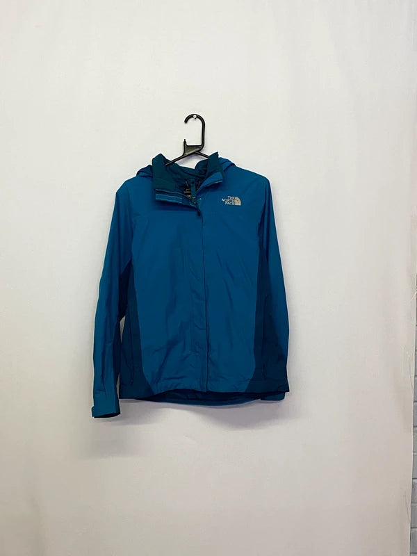 The North Face Women's Blue Waterproof Shell Jacket (Size M)