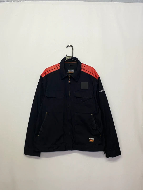 Timberland PRO Series Workwear Jacket (Navy/Red, Size L/XL)