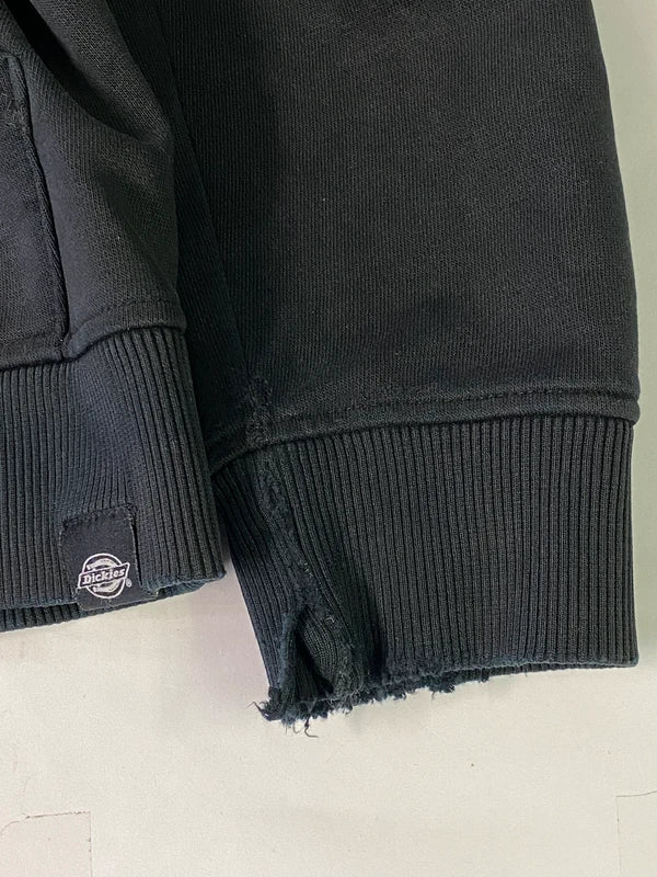 Dickies Black Hoodie with Large Logo – Size M