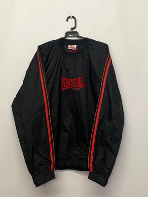 Lonsdale London Black & Red Pullover Windbreaker – Men’s XXL