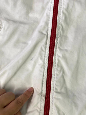 Tommy Hilfiger Retro White Zip-Up Jacket – Size M