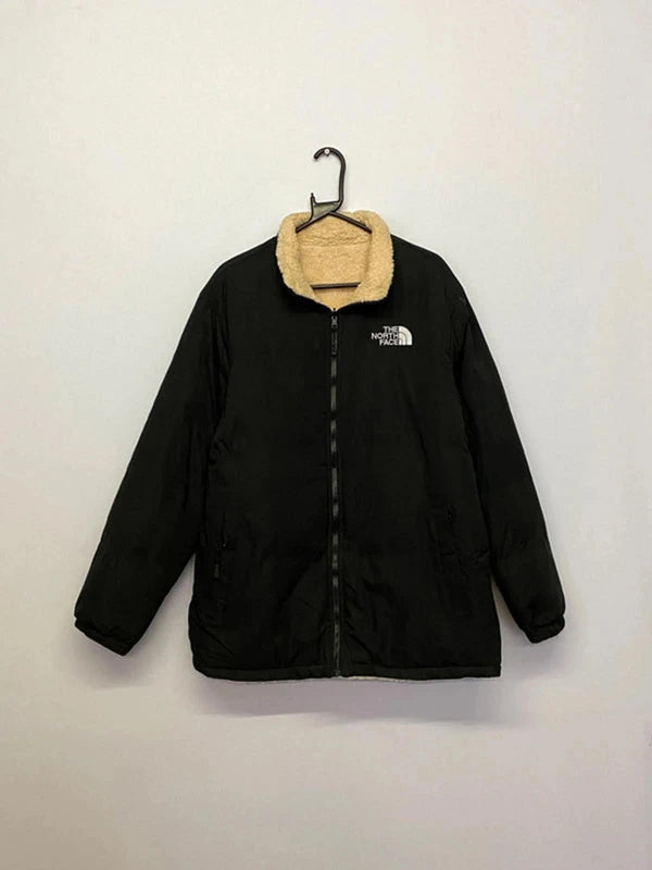 The North Face Black Sherpa-Lined Jacket