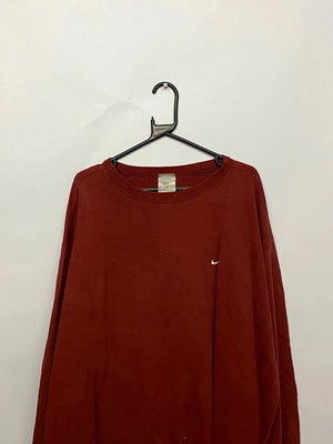 Vintage Nike Red Crewneck Sweatshirt (Size M)