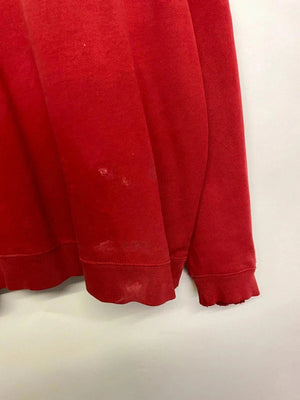 Chaps 1/4 Zip Red Fleece Sweatshirt – Men’s L