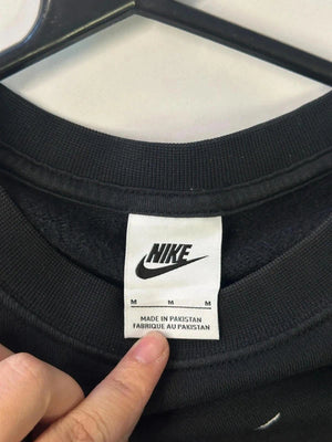 Nike Black Cropped Sweatshirt (Women’s M)