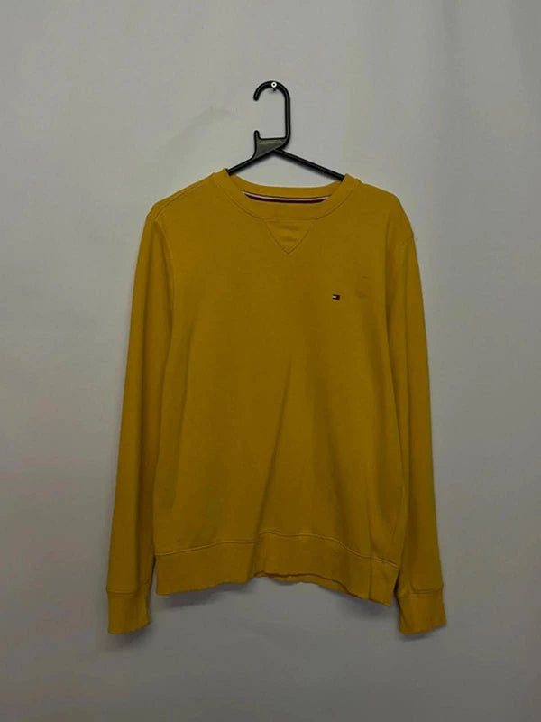 Tommy Hilfiger Mustard Yellow Crewneck Sweatshirt (Men’s M)
