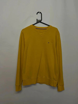 Tommy Hilfiger Mustard Yellow Crewneck Sweatshirt (Men’s M)