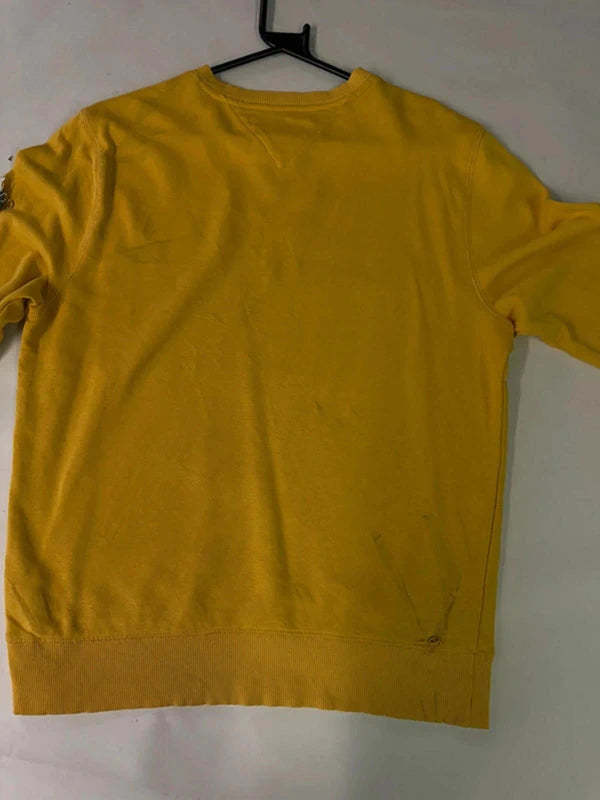 Tommy Hilfiger Mustard Yellow Crewneck Sweatshirt (Men’s M)