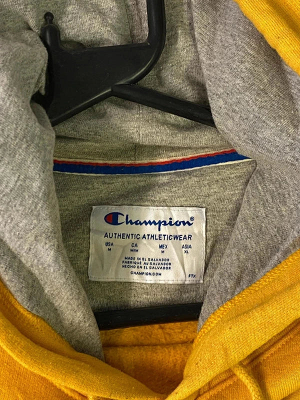 Champion Yellow Hoodie
