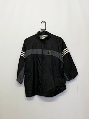 Adidas Vintage Black Windbreaker Jacket