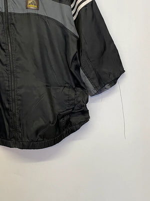 Adidas Vintage Black Windbreaker Jacket