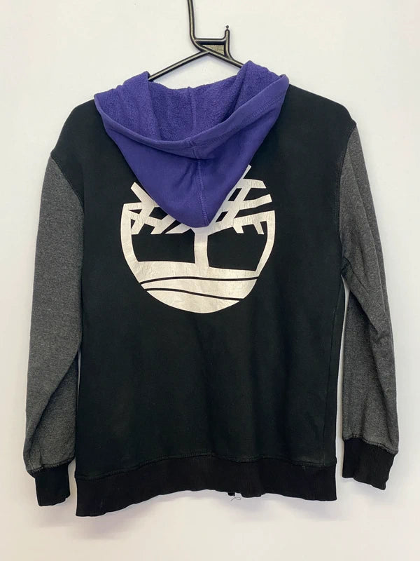 Timberland Colorblock Full-Zip Hoodie – Youth L (14–16Y)