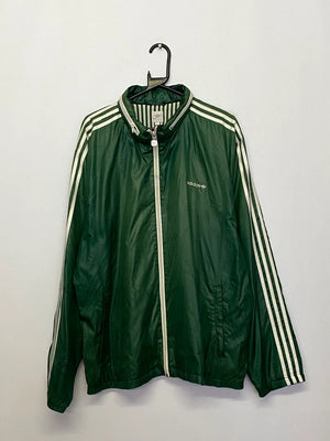 Adidas Originals Green 3-Stripe Track Jacket – Men’s XL