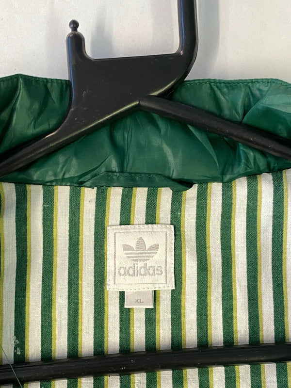 Adidas Originals Green 3-Stripe Track Jacket – Men’s XL