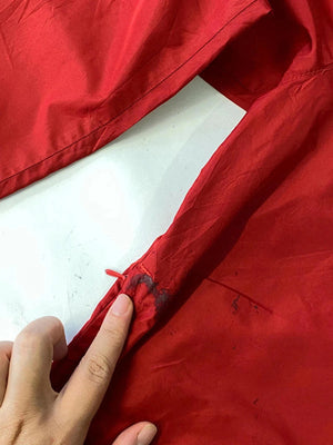 Vintage Nike Red Half-Zip Windbreaker Pullover – Size M