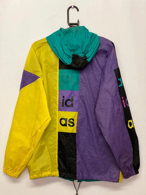 Vintage Adidas Colourblock Windbreaker Jacket – Size M/L (40/42)