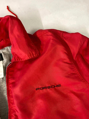 Vintage Porsche Red Nylon Jacket (Men’s M)