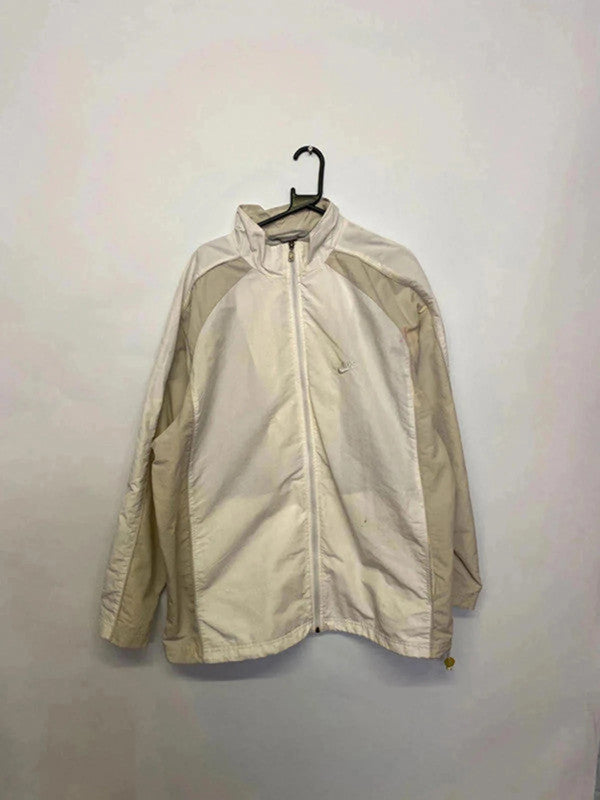 Nike Cream & Beige Lightweight Windbreaker Jacket (Men’s 2XL)