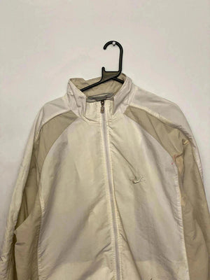 Nike Cream & Beige Lightweight Windbreaker Jacket (Men’s 2XL)